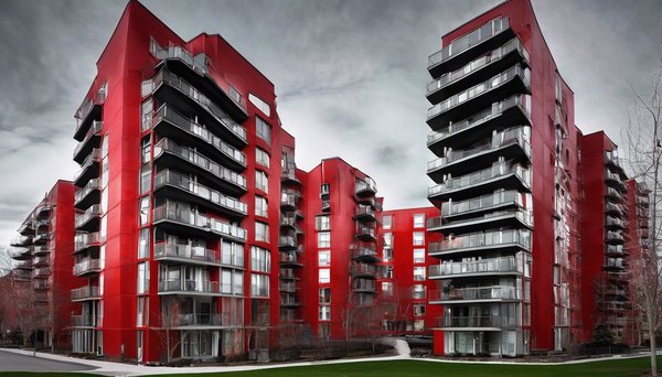 Condos rouge montréal : résidences haut de gamme au cœur du triangle